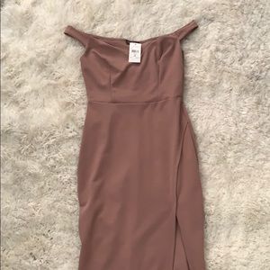 Off the shoulder dress